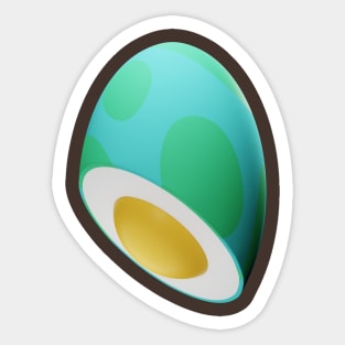 The world is an egg #3 Sticker